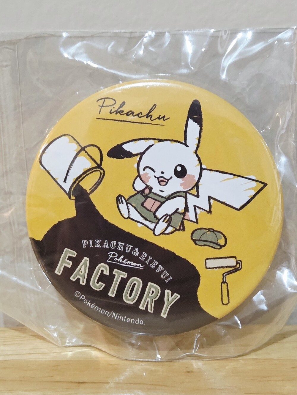*4 for $20* Pikachu Pokemon Factory Can Badge Pin Button